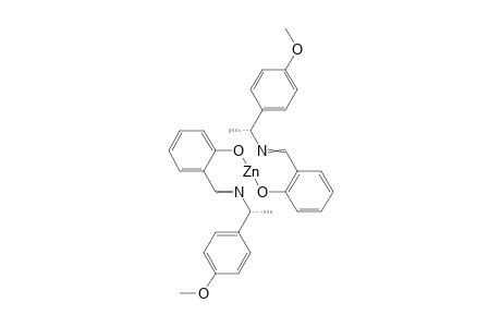 bis[2-({[(1R)-1-(4-methoxyphenyl)ethyl]imino}methyl)phenoxy]zinc