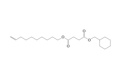 Succinic acid, cyclohexylmethyl dec-9-en-1-yl ester