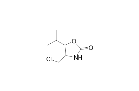 (4RS,5SR/RS)-4-(1-Chloromethyl)-5-(1-methylethyl)-1,3-oxazolidin-2-one