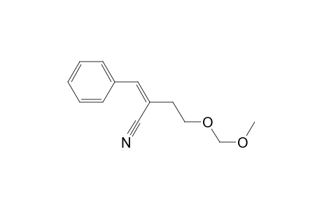 Butanenitrile, 4-(methoxymethoxy)-2-(phenylmethylene)-, (Z)-