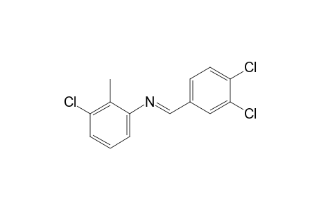 3-chloro-N-(3,4-dichlorobenzylidene)-o-toluidine