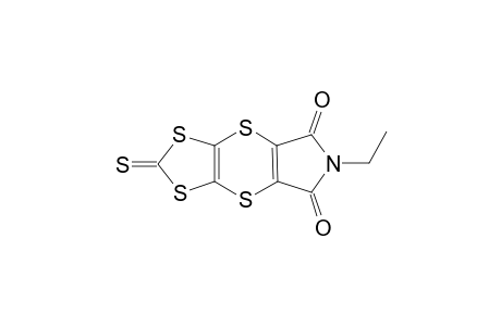 6-Ethyl-2-thioxo-6H-[1,3]dithiolo[4',5':5,6]dithino[2,3-c][1,4]pyrrole-5,7-dione