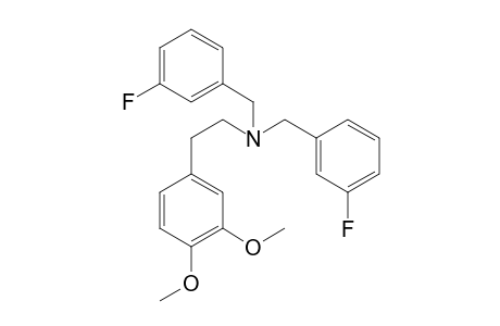 N,N-Bis(3-fluorobenzyl)-3,4-dimethoxybenzeneethanamine