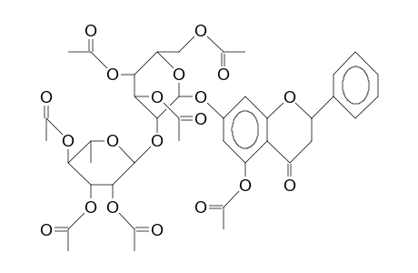 Pinocembrin-7-neohesperidoside heptaacetate