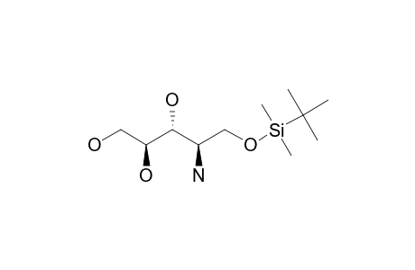 (2R,3S,4S)-(+)-4-AMINO-5-(TERT.-BUTYLDIMETHYLSILYLOX)-PENTANE-1,2,3-TRIOL