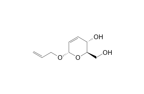 (2R,3S,6S)-6-Allyloxy-2-(hydroxymethyl)-3,6-dihydro-2H-pyran-3-ol