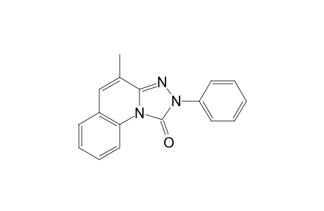 2-Phenyl-4-methyl-2H-[1,2,4]triazolo-[4,3-a]quinolin-1-one
