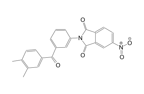 1H-isoindole-1,3(2H)-dione, 2-[3-(3,4-dimethylbenzoyl)phenyl]-5-nitro-