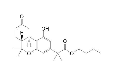 Butyl 2-[(6aR,10aS)-1-Hydroxy-6,6-dimethyl-9-oxo6a,7,8,9,10,10a-hexahydro-6H-benzo[c]chromen-3-yl]-2-methylpropanoate