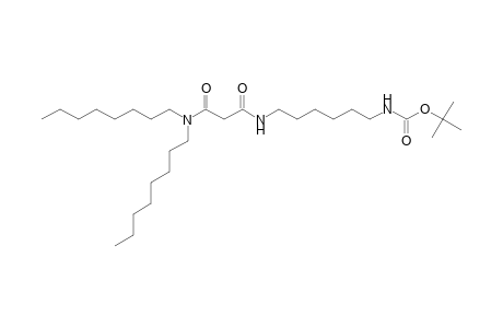 Propanediamide, N,N-dioctyl-N'-[6-(t-butoxycarbonylamino)hexyl]-