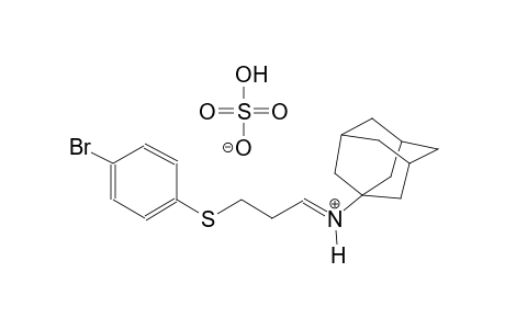(NE)-N-{3-[(4-bromophenyl)sulfanyl]propylidene}adamantan-1-aminium methanesulfonate
