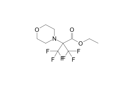 ETHYL 2-MORPHOLINO-2,2-BIS(TRIFLUOROMETHYL)ACETATE