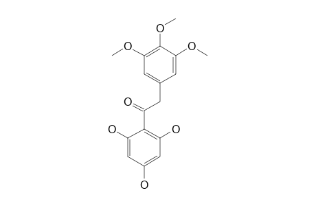 1-(2,4,6-TRIHYDROXYPHENYL)-2-(3,4,5-TRIMETHOXYPHENYL)-ETHANONE