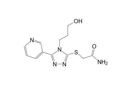 acetamide, 2-[[4-(3-hydroxypropyl)-5-(3-pyridinyl)-4H-1,2,4-triazol-3-yl]thio]-