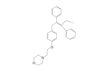 1,2-DIPHENYL-2-[4-(MORPHOLINYLETHOXY)-BENZYL]-BUT-1-ENE