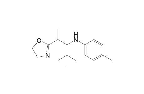 anti-2-[1,3,3-Trimethyl-2-(p-tolylamino)]butyl-2-oxazoline