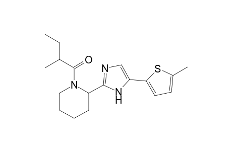 2-methyl-1-(2-(5-(5-methylthiophen-2-yl)-1H-imidazol-2-yl)piperidin-1-yl)butan-1-one