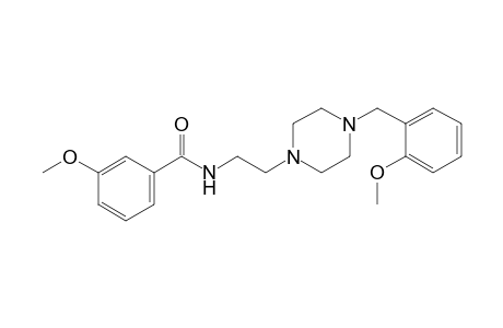 3-Methoxy-N-[2-(4-o-anisylpiperazino)ethyl]benzamide
