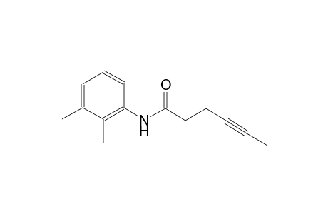 N-(2,3-dimethylphenyl)-4-hexynamide