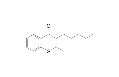 2-Methyl-3-pentyl-4H-thiochromen-4-one
