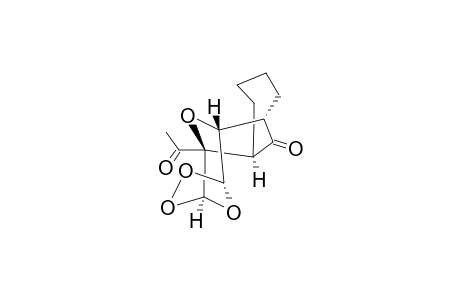 OZONIDE-OF-2-ACETYL-(1-ALPHA,6-ALPHA,2-BETA,5-BETA)-12-OXATRICYCLO-[4.4.1.1(2,5)]-DODEC-3-EN-11-ONE