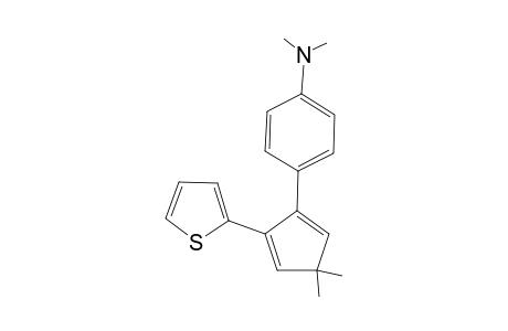 1-[4-(N-Dimethylamino)phenyl]-5-(2-thiophen)-3,3-dimethylcyclopenta-1,4-diene