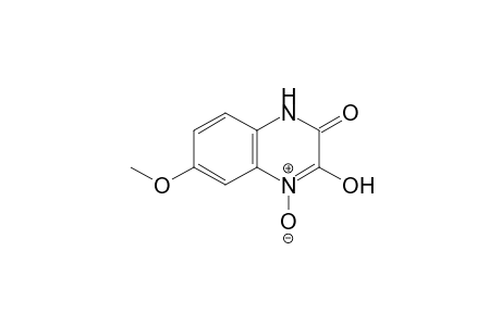 3-hydroxy-6-methoxy-2(1H)-quinoxalinone, 4-oxide