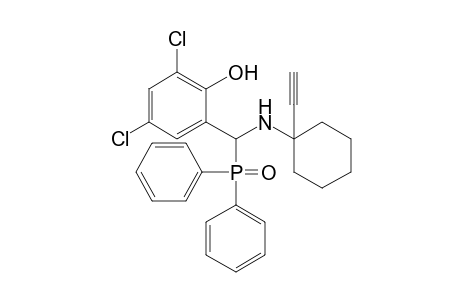 4,6-DICHLORO-alpha-(DIPHENYLPHOSPHINYL)-alpha-[(1-ETHYNYLCYCLOHEXYL)-AMINO]-o-CRESOL