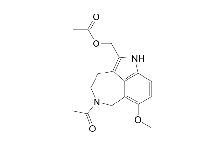 (7-Methoxy-5-acetyl-3,4,5,6-tetrahydro-1H-azepino[5,4,3-cd]indole-2-yl)methyl acetate