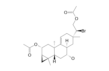 15-BROMO-2,16-DIACETOXYPARGUER-9(11)-EN-7-OL
