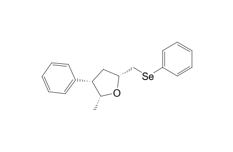 (2R,3S,5R)-2-Methyl-3-phenyl-5-[(phenylseleno)methyl]tetrahydrofuran
