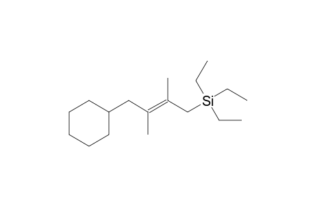 [(E)-4-cyclohexyl-2,3-dimethyl-but-2-enyl]-triethyl-silane