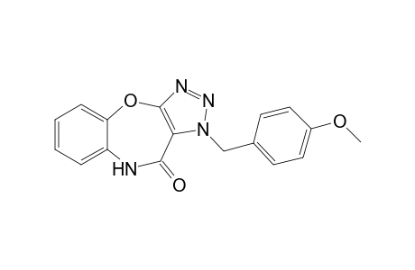 3H-1,2,3-Triazolo[4,5-b][1,5]benzoxazepin-10(9H)-one, 3-[(4-methoxyphenyl)methyl]-