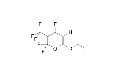 2,2,4-TRIFLUORO-3-TRIFLUOROMETHYL-6-ETHOXYPYRAN