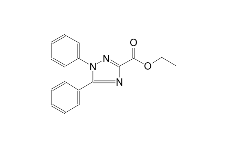 1H-1,2,4-triazole-3-carboxylic acid, 1,5-diphenyl-, ethyl ester