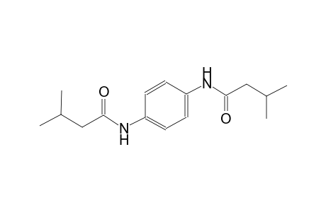 3-methyl-N-{4-[(3-methylbutanoyl)amino]phenyl}butanamide
