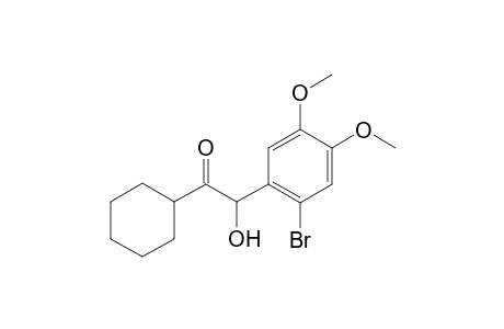 2-(2-Bromo-4,5-dimethoxyphenyl)-1-cyclohexyl-2-hydroxyethanone
