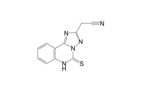 2-(Cyanomethyl)-1,2,4-triazolo[1,5-c]quinazoline-5(6H)-thione