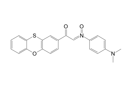 N-(PHENOXATHIIN-2-CARBONYLMETHYLENE)-4'-(N,N-DIMETHYLAMINO)-ANILINE_N-OXIDE