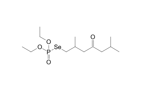 O,O-Diethyl (2,6-dimethyl-4-oxoheptyl)selenophosphate