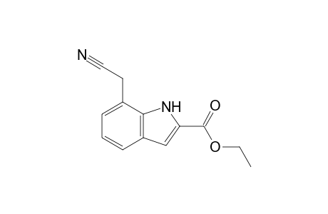 ethyl 7-(cyanomethyl)-1H-indole-2-carboxylate