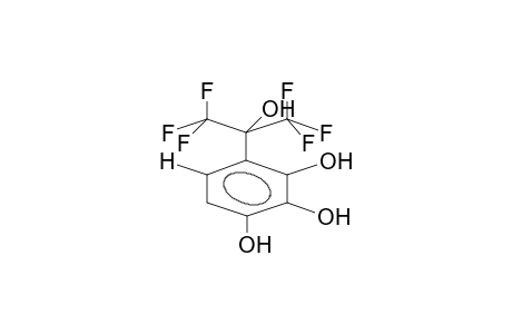 2,3-DIHYDROXY-4-(ALPHA-HYDROXYHEXAFLUOROISOPROPYL)PHENOL