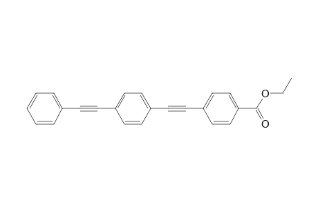 Ethyl 4-((4-(phenylethynyl)phenyl)ethynyl)benzoate