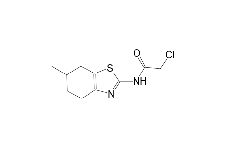 2-chloro-N-(6-methyl-4,5,6,7-tetrahydro-1,3-benzothiazol-2-yl)acetamide