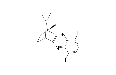 (1R)-(+)-6,9-Diiodo-1,11,11-trimethylquinoxalo[b]bicyclo[2.2.1]heptene
