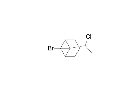 1-Bromo-7-(1-chloroethyl)tricyclo[4.1.0.0(2,7)]heptane