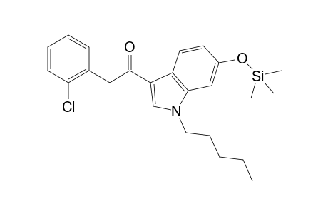 2-(2-Chlorophenyl)-1-(1-pentyl-6-((trimethylsilyl)oxy)-1H-indol-3-yl)ethan-1-one