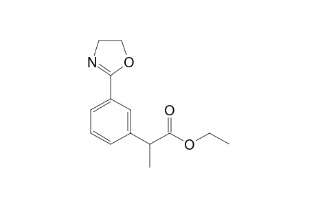 Ethyl 2-(3-(4,5-dihydrooxazol-2-yl)phenyl)propanoate