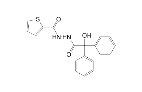 2-Thiophenecarboxylic acid, 2-(2-hydroxy-2,2-diphenylacetyl)hydrazide