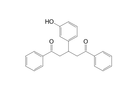 3-(3-hydroxyphenyl)-1,5-diphenylpentane-1,5-dione